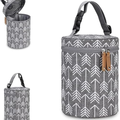 LDBKLGHJ Sac Isotherme Biberon Enfant Medela - Glacière Lait Maternel pour Conservation et Transport Facile - Porte-Biberon Avent avec Petit Sac Isotherme