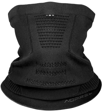 AOPREL Schlauchschal Herren 2 Stück/ 1 Stück Halbe Sturmhaube Halstuch Multifunktionstuch Winddicht Halswärmer Loop Schal Atmungsaktiv Neck Gaiter Gesichtsmaske für Winter Laufen Skifahren Radfahren