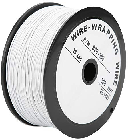 26 AWG Aviation Wiring, elektrisches Kabel, verzinnter Kupferdraht UL1007, Hochleistungskabel für Elektronik, 328,1 Fuß Steckbrettdraht, geeignet für Heimwerkerelektronik