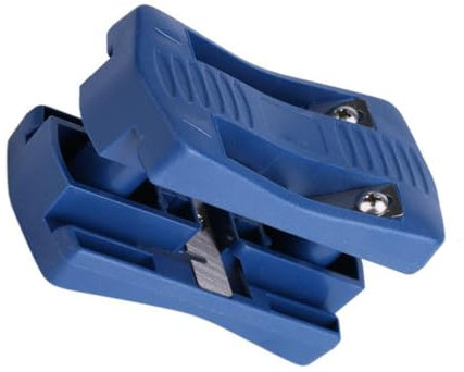 QUXVUIS Ensemble de Machine à bander latérale en bois trancheuse à bois Double coupe-bordure Kit d'outils de coupe pour contreplaqué en plastique PVC