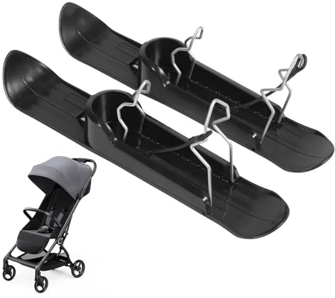 Woalopted Winter Balance Cycle Snow Sled | Portable Safe Part Attachment - Winter Cycling Sled Kit - for Resorts Skateboard Parks Sports Outdoor Bikes Snowfields