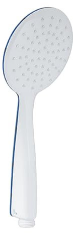 Gedy G-Tendence 06, Doccetta per Doccia 1 Getto, Soffione Doccia in ABS con Finitura Bianca, 5 Anni di Garanzia, Design R&S, Filtro Doccia antisabbia Incluso