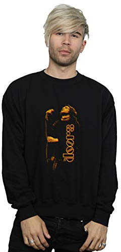 Absolute Cult The Doors Men's Jim Morrison Mic Sweatshirt