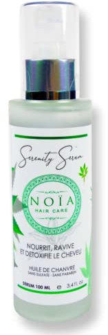 Sérum Cheveux - à L'Huile de chanvre - Gamme Sérenity - NOÏA HAIR - 100ML