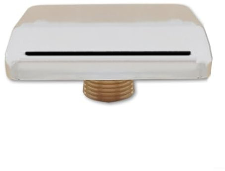 Ugello di uscita a cascata per piscina a parete in acciaio inox per piscina vasca da bagno a cascata beccuccio per laghetto da giardino