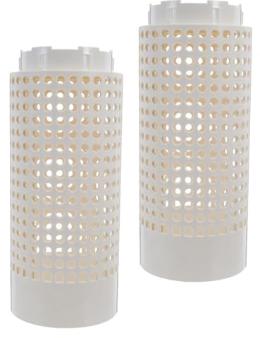 Parliky Lombricompostador Enterrado para Exterior 2 Unidades, Contenedores para Lombricultura 26,5x10,9x10,9 Cm, Compostera para Jardín, Reciclaje de Restos de Frutas y Verduras,