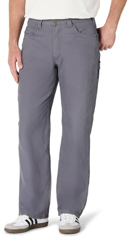 Amazon Essentials Pantalon de Travail avec Poches pour les Outils, Coupe Décontractée - couleurs abandonnées Homme, Gris, 40W / 29L