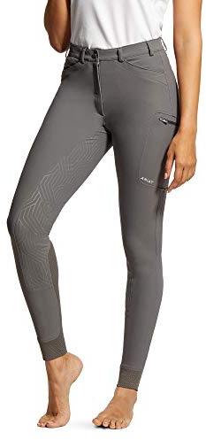 ARIAT Damen Triton Griff Vollsitz Reithose 10030534 - Pflaumengrau Breech Size - 24IN