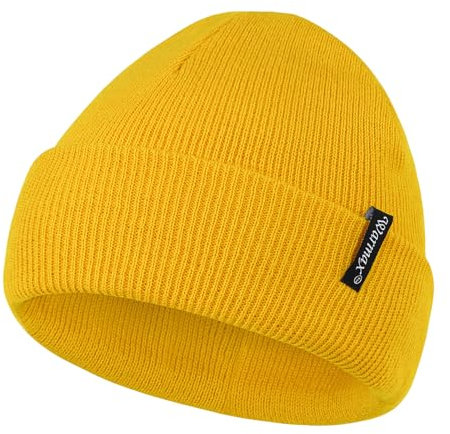 PONCEAU Mütze Baby Beanie Kleinkind Kind Weiche Wintermützen Strickmütze Jungen Mädchen Warme Wintermütze Neugeborene S (0-3 Jahre)