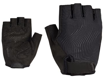 Ziener Damen CORALIN Fahrrad/Mountainbike/Radsport-Handschuhe | Kurzfinger - atmungsaktiv,dämpfend, Black, 6