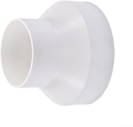 Componente de ventilación adaptable Anillo reductor de plástico robusto transición entre tamaños de tubería de 115 mm y 100 mm