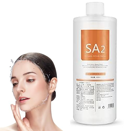 Boxiatil Aqua Peeling Solution SA2 | Professionelles Care Aqua facial lösungen Cleansing Serum für strahlende Haut | Originallösung mit kleinem Blasenwasser