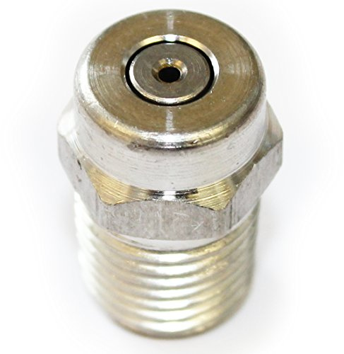 Equip2clean High Pressure Washer Spray Nozzle Tip | 1/4 BSP Male | Stainless Steel | 40° Needle Jet | Max 6000 PSI / 400 Bar | Compatible for Pressure Washers with 1/4 BSP Female Lances | Size 060