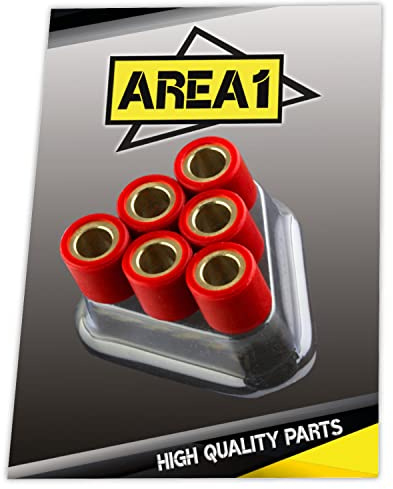 Area1 Galets Variateur, Rotoli per Variatore - Dimension au choix - 15 x 12 16 x 13 19 x 15,5 mm (19 x 15,5 mm, 4,5 g)