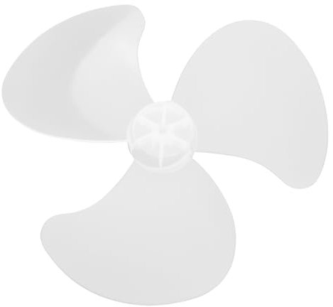 CHICTRY 1 Stück Kunststoff Lüfterflügel 3 Blätter Universal Ventilator Rotorblatt Ersatzteile für Stand Lüfter Standventilator Zubehör Weiß 14 Zoll
