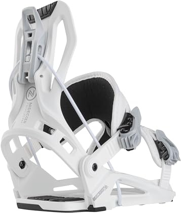 Nidecker Flow Nexus Fusion Speed Entry Bindings, White, X-Large