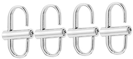 LIFKOME 4pcs Metal Bag Strap Adjustment Buckles Handbag Making Fastenings Compact Resistant Chain Strap Buckles for Versatile Use for Customizing Bag Lengths