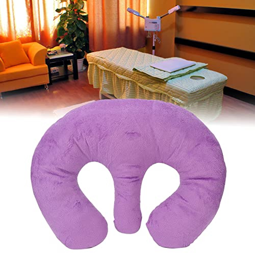 Xiuganpo Comfortable Beauty Salon Chest Pad Polyester SPA Massage Chest Cushion for Better Posture (Purplish)