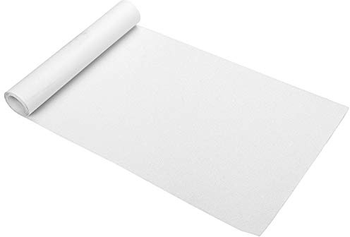 ZUEXT 11 x 50 Clear Skateboard Grip Tape, Waterproof Scooter Griptape, Longboard Grip Tape, Anti Slip Bubble Free Transparent Griptape for Rollerboard Stairs Pedal Wheelchair Step (125x27cm)