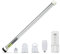 zemismart Tuya WiFi wiederaufladbare Rollläden Motor,Smart Shutter Motor Eingebaute Batterie Smart Life Tubular Shade Engine Alexa Google Home Control Timer,Tuya APP Fernbedienung (Remote16,for 25mm)
