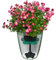 Lift Kit Planter Insert, Kurzer konischer Lift, füllen Sie den Boden von hohen Blumentöpfen und großen Pflanzgefäßen, Pflanzgefäße für drinnen und draußen (17,8–25,4 cm Höhe, 15,2 cm Boden, 25,4 cm