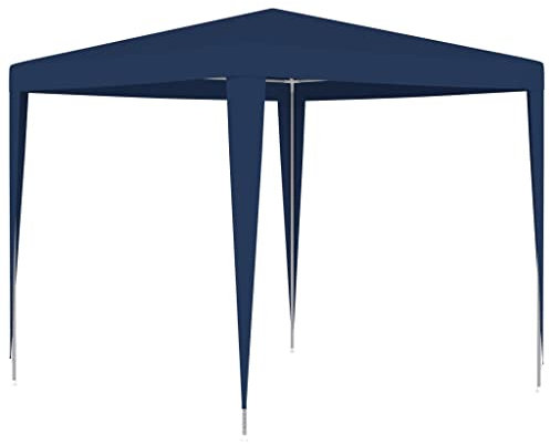 HOMIUSE 2,5 x 2,5 m - Bleu - Tonnelle pliante - Pavillon de barbecue - Stand de vente - Tonnelle de jardin - Tente de fête - Grande tente à bière - Tente pliante - Pavillon pliable - Barbecue