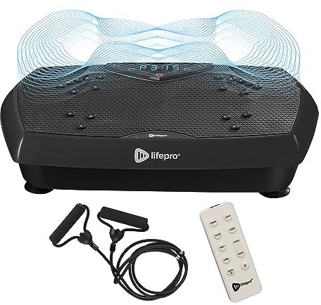 Plataforma Vibración Muscular – Plataforma Vibratoria – Máquina de Ejercicios para Casa con Tecnología para Adelgazar y Drenaje Linfático