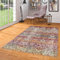 Pergamon Kurzflor Designer Teppich Modern Vintage Orient Muster | Wohnzimmer, Esszimmer, Flur und Diele | Pflegeleicht