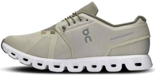 On Herren Cloud 5 Synthetic Textile Chalk Grove Trainer 44.5 EU