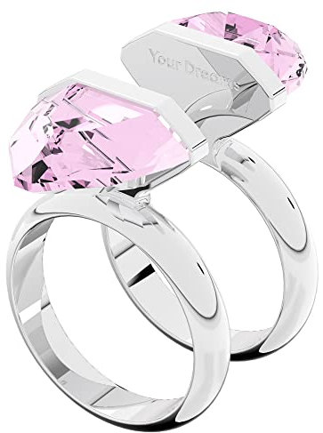 Swarovski magnetischer Brillantring 5620711 rosa