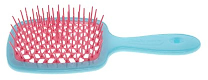 Jäneke Superbrush Brush Blue/Pink Detangles Gently and Effectively