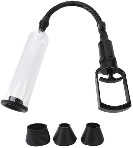 HSDwerwh Pompes à pénis SM avec tube en silicone pompe à main pompe à pénis sous vide pompe à pénis augmentation de la puissance extension du pénis agrandissement du pénis entraîneur de pénis jouet se