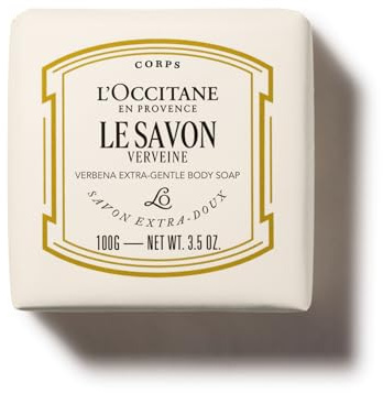 L'OCCITANE - Verbena (Verveine) Extra-Gentle Body Soap - 100 g - All skin types - Made in France