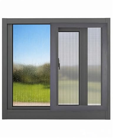 Basement Windows Replacment,Barn Windows with Glass and Screen,Aluminum Horizontal Sliding Window for Bathroom Garages(WxH 22x20in(56x51cm))
