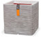 Capi Europe - Pot carré Rib NL - 30x30 - Ivoire - Ouverture Ø24 - Pot pour Une Utilisation à l'intérieur et à l'extérieur - Incassable - 100% Recyclable - KOFI902