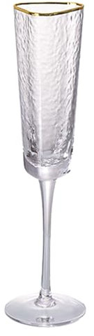 Fulenyi Coppe di champagne, tazze da caffè, decorazioni per matrimoni, bicchieri da caffè, bicchieri da champagne con paillettes dorate per vino rosso, champagne