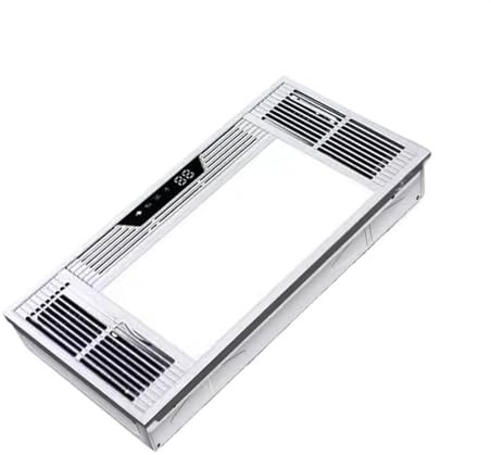 cfycfy987 Ventilation Fan Home Bathroom Ventilation Fan Dual Air Heating Integrated Ceiling Exhaust Fan Lighting Integrated Bathroom Bathroom Heater Bathroom Fan Extractor