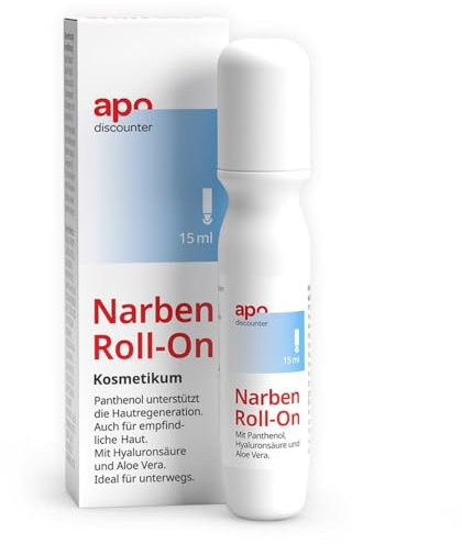 Narben Roll-On zur Narbenpflege von apodiscounter 15 ml