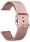 Amzpas für Samsung Galaxy Watch 5 Armband 40mm/44mm/45mm Pro, 20mm Silikon Sport Ersatzarmbänder für Damen und Herren (Roségold)
