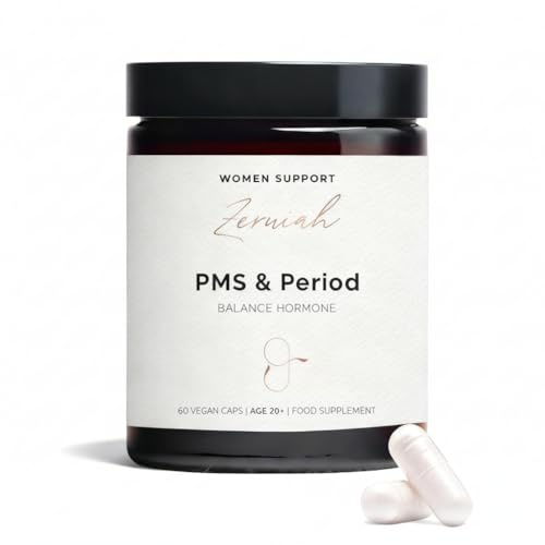 Zeruiah - PMS Balance – Equilibrio Hormonal y Bienestar del Ciclo, 60 Cápsulas Veganas