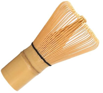 Matcha-Schneebesen Mit 100 Zinken Bambusbesen Für Matcha Tee Sieb Traditioneller Besen Herstellungswerkzeuge Japanische Bambus Besen Matcha Whisk Bamboo (Beige, 1Pc)