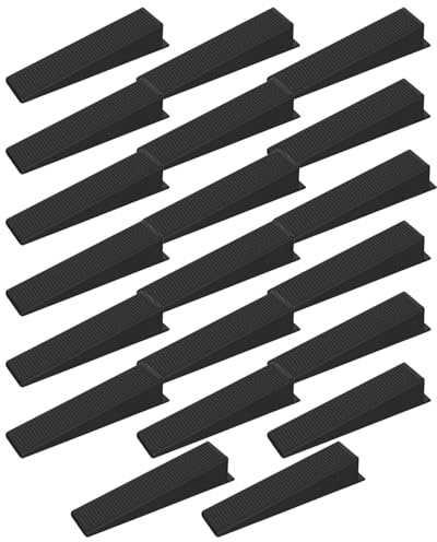 JUKOTA 20 pezzi Cunei per Mobili, Cunei Livellanti, Cunei di Arresto, Spessori a Cuneo, Cunei in Plastica per Mobili, Cunei Livellatori per Allineamento Mobili, Per Sedia da Tavolo