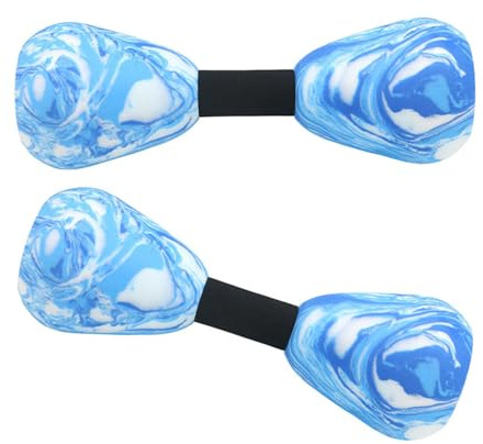 Dcfbkl 1 paio di manubri per esercizi in acqua aerobica in schiuma per aerobica fitness e esercizi in piscina manubri acquatici allenamento di resistenza piscina