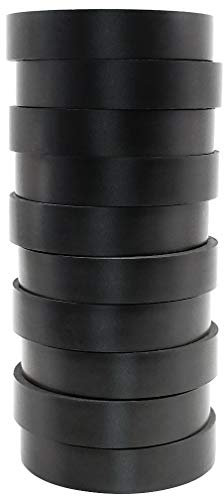 ALBOYI 10 Pack Insulation Tape Black 15mm x 15m Electrical Tape PVC Tape Adhesive Gaffer Tape