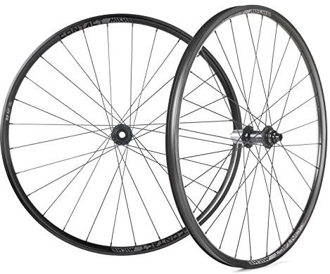 Miche Unisex – Erwachsene Gravel Contact Laufradsatz, Schwarz, One Size