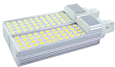 2 Stück G23 G24 E27 5W 7W 9W 11W 13W 15W 85V-265V/AC Horizontale Steckerlampe SMD5050 Bombillas LED PL Corn Bulb Spot Light CE RoHS,Kaltweiß G23,9W