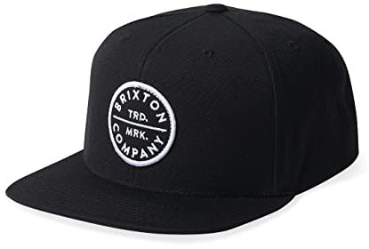 Brixton Men's Pledge MP MESH Cap, Black, One Size