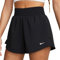 NIKE Damen One Df Hr Shorts, Black/Reflective Silv, M EU