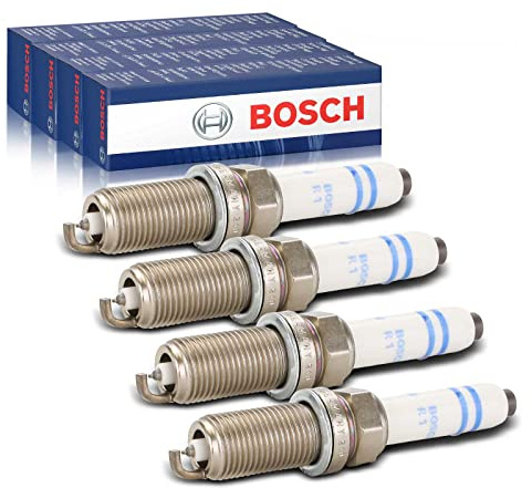 4x Original BOSCH 0241245673 Zündkerzen Kompatibel mit A1 A3 A4 A5 A6 A7 Sportback Q3 Q5 Octavia III Golf VII Polo TT Superb III P.a.s.s.a.t S.c.i.r.o.c.c.o