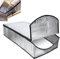 BODYGAD Isolationsabdeckung, Dachbodenabdeckung Leiter Isolierung Abdeckung Luftpolster-Aluminiumfolie Verdicktes Wasserdicht Feuerfest Dachboden Isolierung Zelt mit Reißverschlüssen 138x63,5x28cm